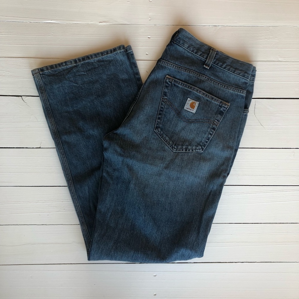 Men’s Carhatt Jeans Loose Straight size 36x34